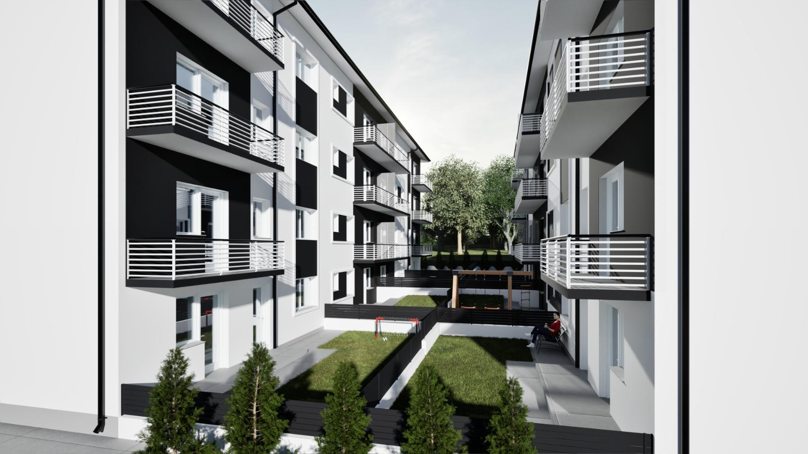 ASTORIA RESIDENCE   2 camere D 46 mp curte 43 mp  Lunca Cetatuii