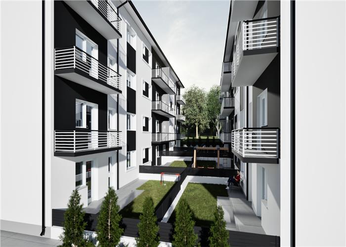 ASTORIA RESIDENCE   2 camere D 46 mp curte 43 mp  Lunca Cetatuii