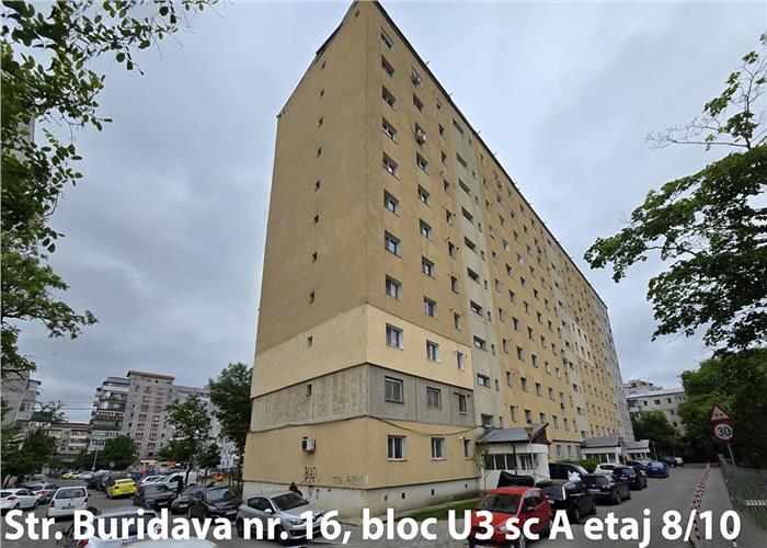 LIBER Apartament 2 camere 54 mp- etaj 8/10 DACIA BURIDAVA
